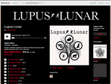 Tablet Screenshot of lupuslunar.bandcamp.com