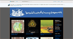 Desktop Screenshot of breakfastofchampsrecords.bandcamp.com