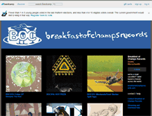 Tablet Screenshot of breakfastofchampsrecords.bandcamp.com