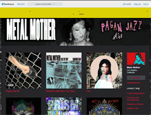 Tablet Screenshot of metalmother.bandcamp.com