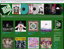 Tablet Screenshot of deliarecords.bandcamp.com