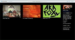 Desktop Screenshot of akafoxy.bandcamp.com