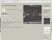 Tablet Screenshot of cityofthieves.bandcamp.com