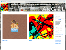 Tablet Screenshot of angeldk.bandcamp.com