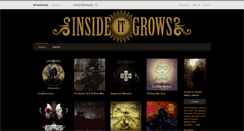 Desktop Screenshot of insideitgrows.bandcamp.com