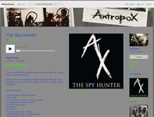 Tablet Screenshot of antropox.bandcamp.com