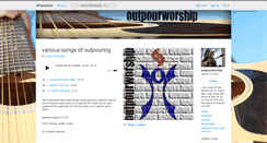 Desktop Screenshot of outpourworship.bandcamp.com