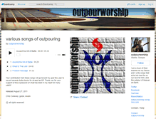 Tablet Screenshot of outpourworship.bandcamp.com