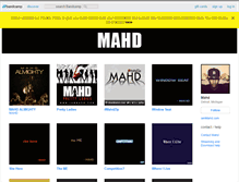 Tablet Screenshot of mahd.bandcamp.com
