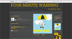 Desktop Screenshot of fourminutewarningfl.bandcamp.com
