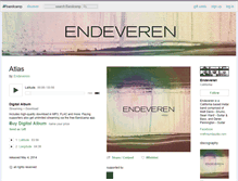 Tablet Screenshot of endeveren.bandcamp.com