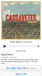 Mobile Screenshot of cassavetes.bandcamp.com
