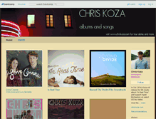 Tablet Screenshot of chriskoza.bandcamp.com