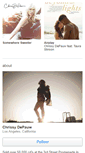 Mobile Screenshot of followchrissy.bandcamp.com
