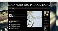 Desktop Screenshot of madmaestro.bandcamp.com