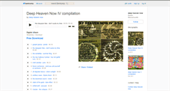 Desktop Screenshot of deepheavennow.bandcamp.com