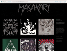 Tablet Screenshot of masakari.bandcamp.com
