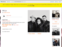 Tablet Screenshot of dwightandnicole.bandcamp.com