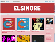 Tablet Screenshot of elsinore.bandcamp.com
