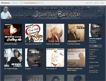 Tablet Screenshot of johnthebaptist.bandcamp.com