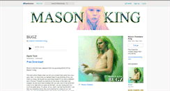 Desktop Screenshot of masonchambersking.bandcamp.com