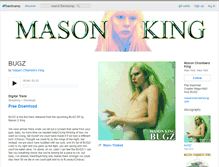 Tablet Screenshot of masonchambersking.bandcamp.com