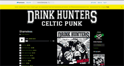 Desktop Screenshot of drinkhunters.bandcamp.com
