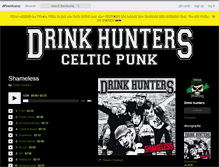 Tablet Screenshot of drinkhunters.bandcamp.com