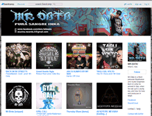 Tablet Screenshot of mr-data.bandcamp.com