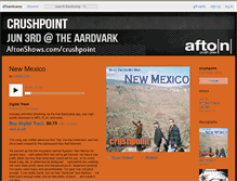 Tablet Screenshot of crushpoint.bandcamp.com