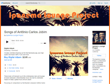 Tablet Screenshot of ipanemaloungeproject.bandcamp.com