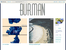 Tablet Screenshot of callmeburman.bandcamp.com