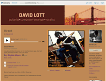 Tablet Screenshot of davidlott.bandcamp.com