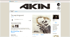 Desktop Screenshot of akin69.bandcamp.com