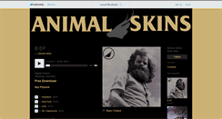 Desktop Screenshot of animalskins.bandcamp.com