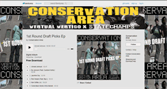 Desktop Screenshot of conservationarea.bandcamp.com