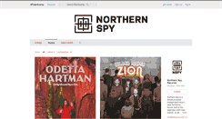 Desktop Screenshot of northernspyrecords.bandcamp.com