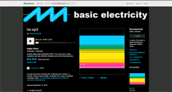 Desktop Screenshot of basicelectricity.bandcamp.com