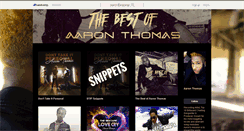 Desktop Screenshot of aaronthomas215.bandcamp.com