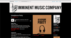 Desktop Screenshot of imminentmusiccompany.bandcamp.com