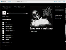 Tablet Screenshot of fearitselfofficial.bandcamp.com