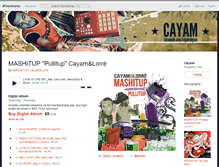 Tablet Screenshot of cayam.bandcamp.com