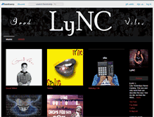 Tablet Screenshot of lync.bandcamp.com