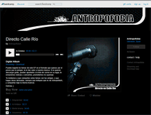 Tablet Screenshot of antropofobia.bandcamp.com