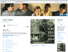 Tablet Screenshot of kempridley.bandcamp.com