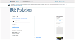 Desktop Screenshot of bgbproductions.bandcamp.com
