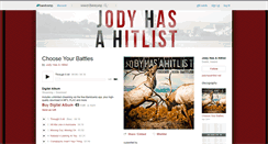 Desktop Screenshot of jodyhasahitlist.bandcamp.com