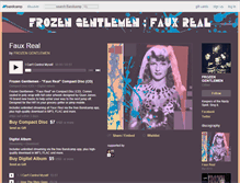 Tablet Screenshot of frozengentlemen.bandcamp.com