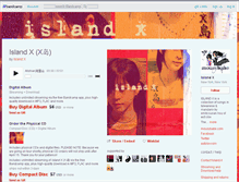 Tablet Screenshot of islandx.bandcamp.com