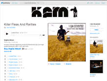 Tablet Screenshot of iamscientist.bandcamp.com